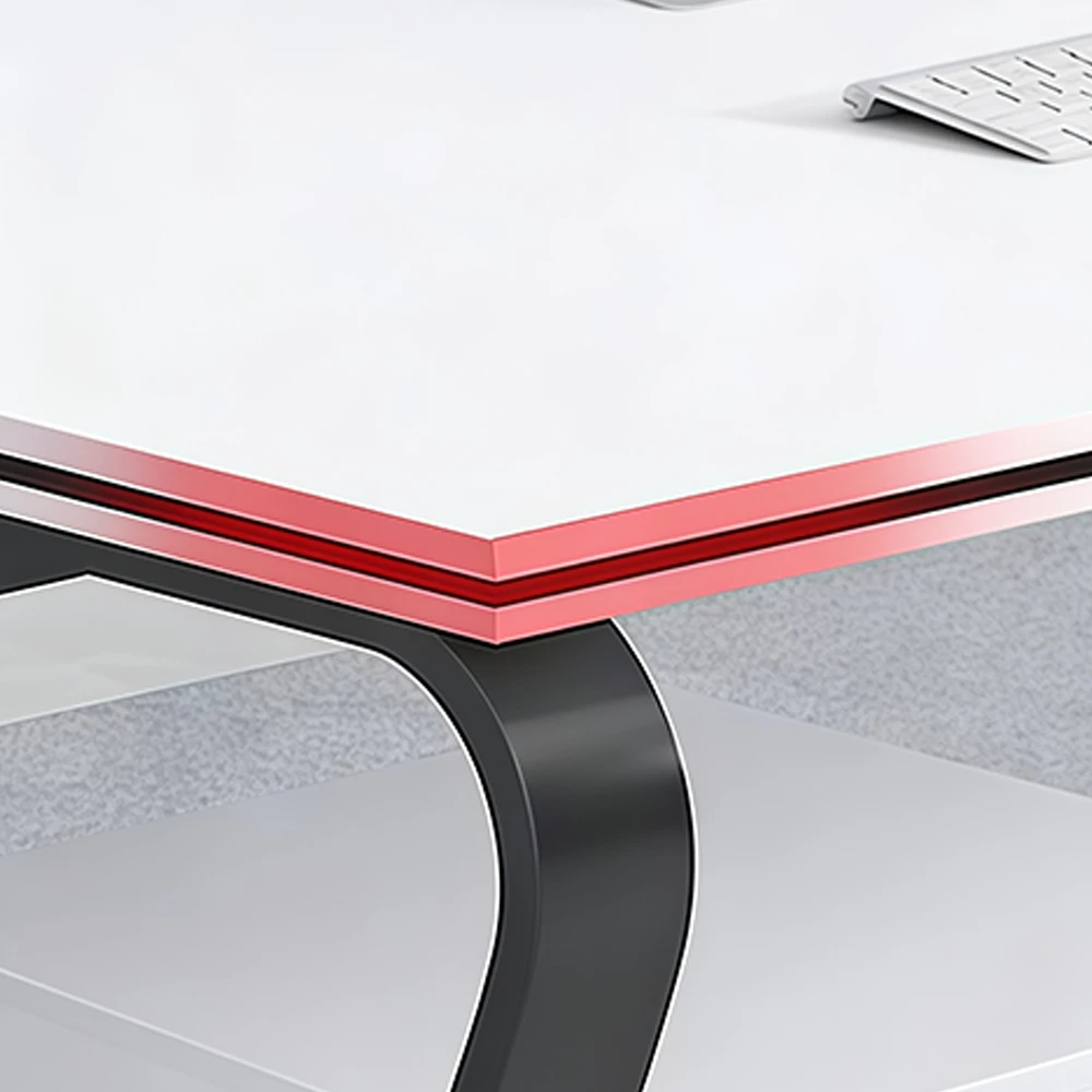 Modern Office Desk - Simple Design with Foot Pad - image 6
