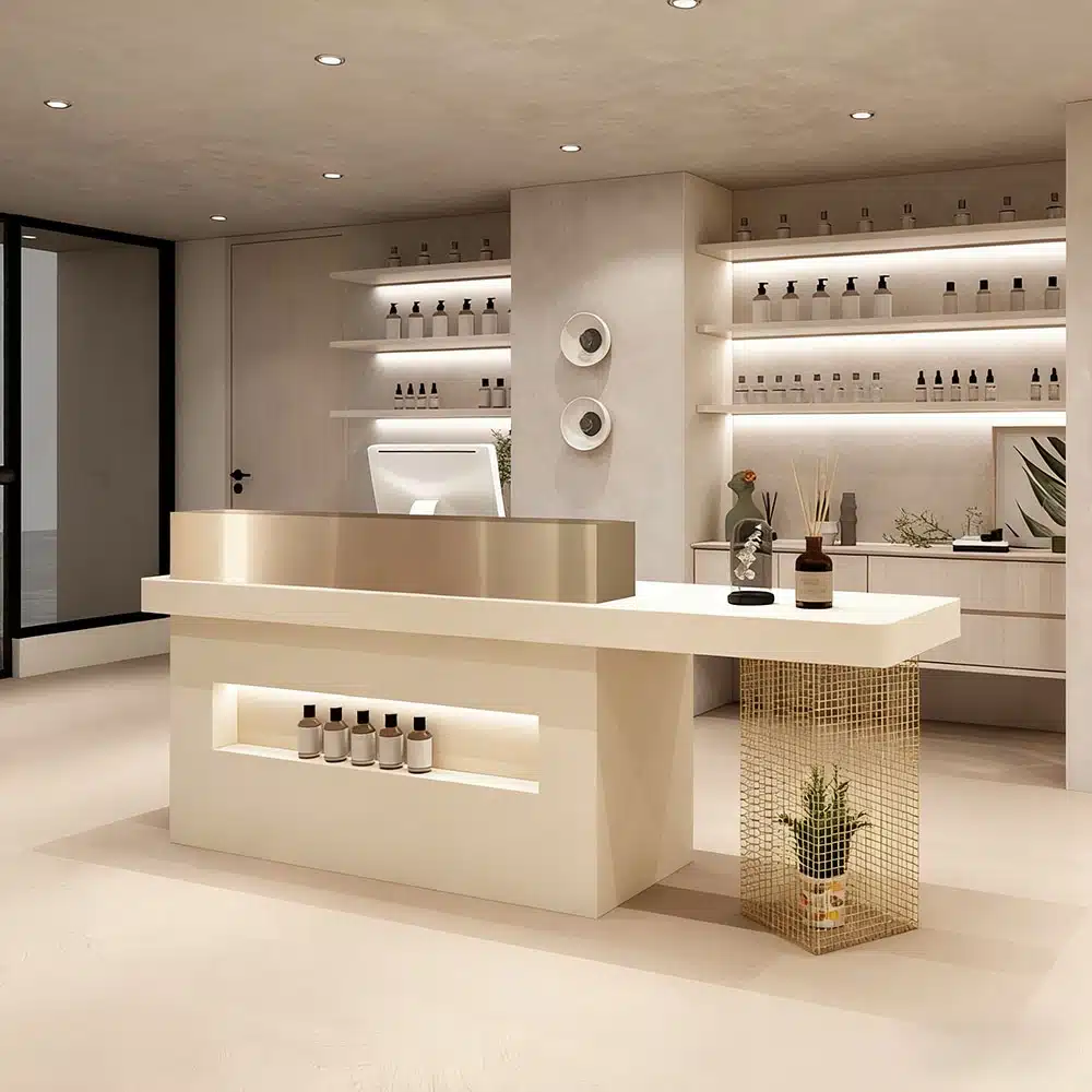 Modern Stylish Reception Cashier Counter - image 9