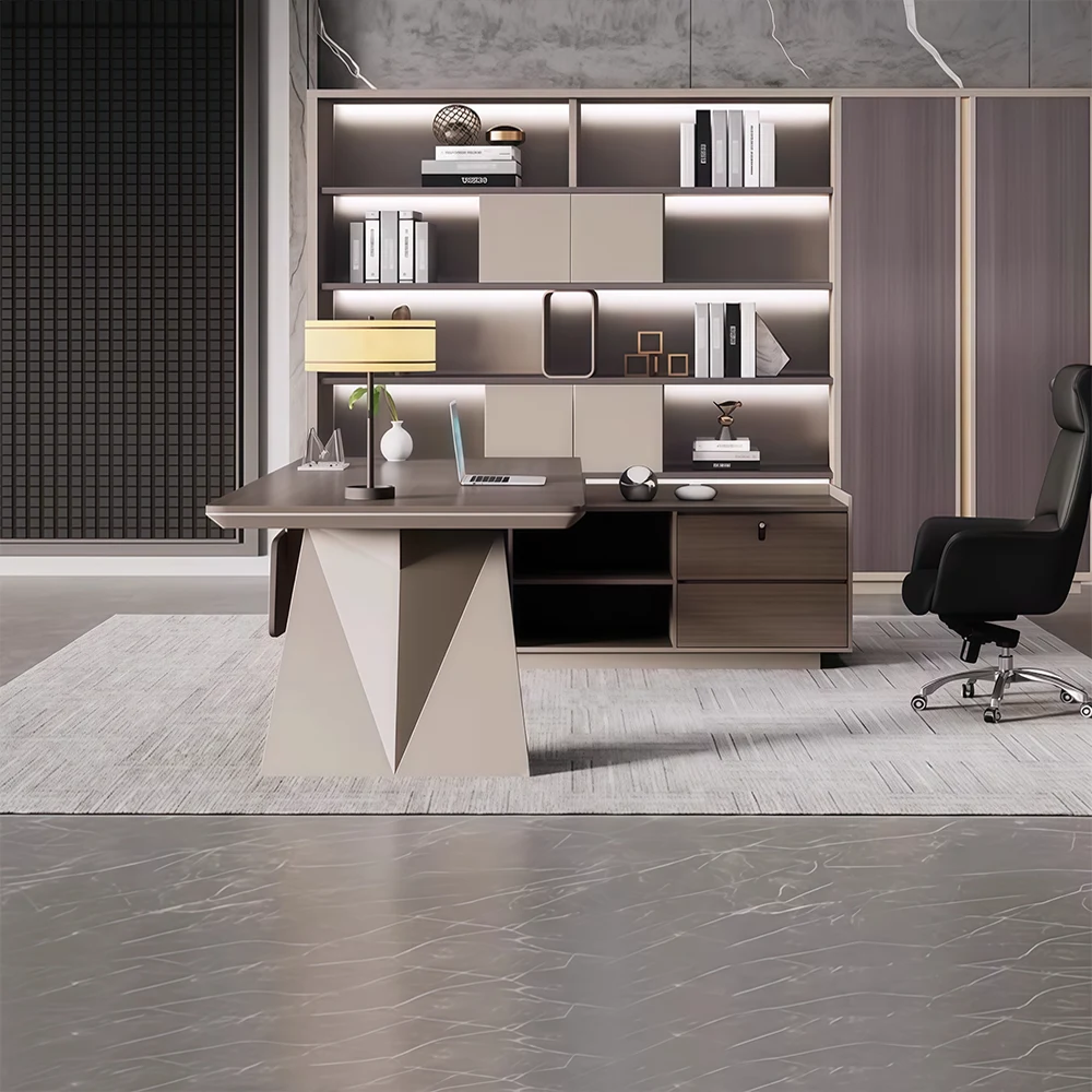 Modern Wooden Manager Desk - Maoters - image 2