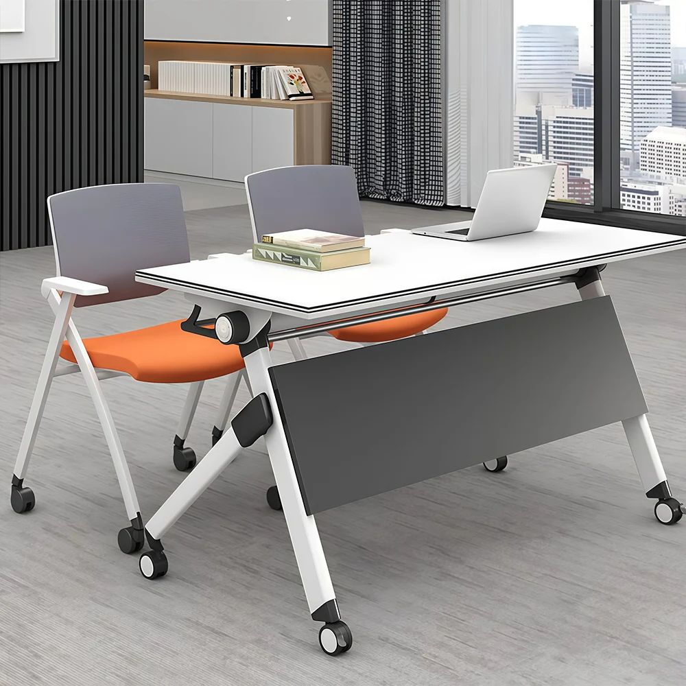 Multifunctional Rectangular Training Table Classroom Desk - Maoters - image 2