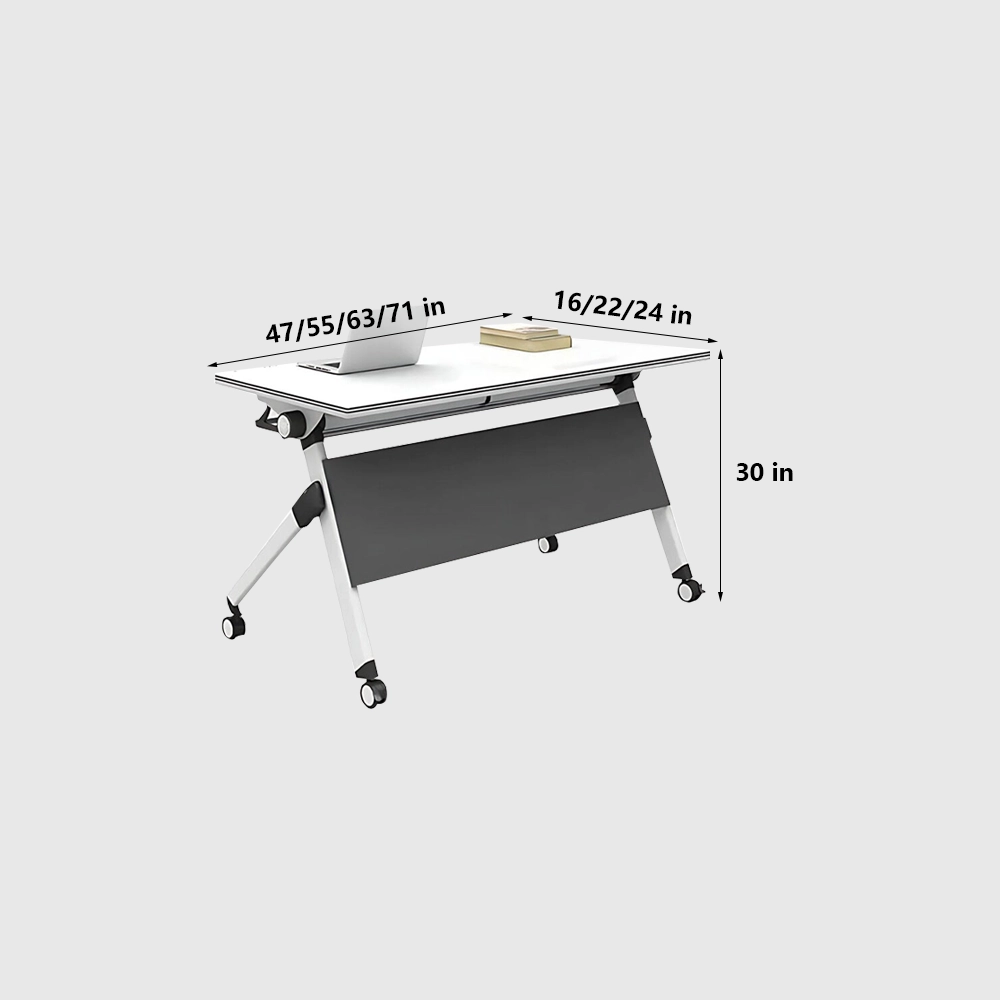 Multifunctional Rectangular Training Table Classroom Desk - Maoters - image 7