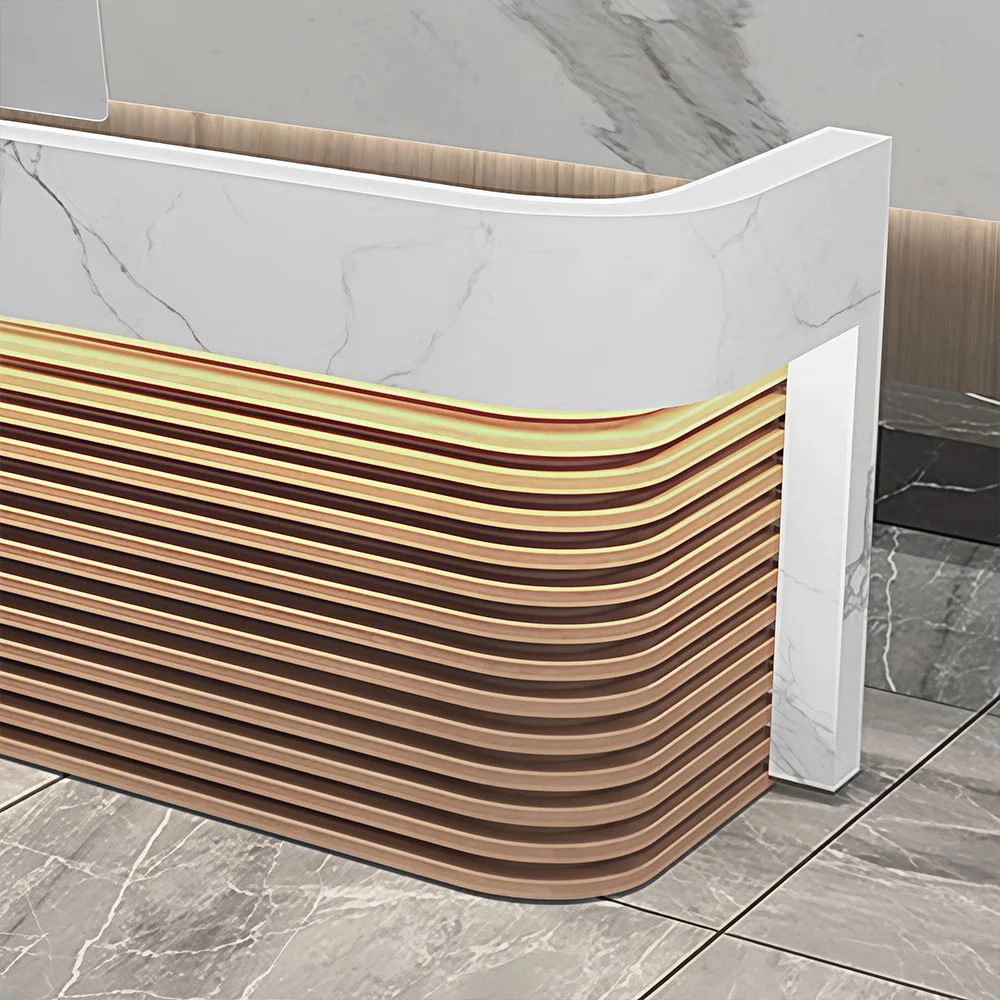 Multifunctional Storage Reception Desk - image 5
