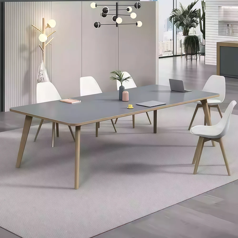 Nordic-Style Compact Conference Table - Maoters - image 3