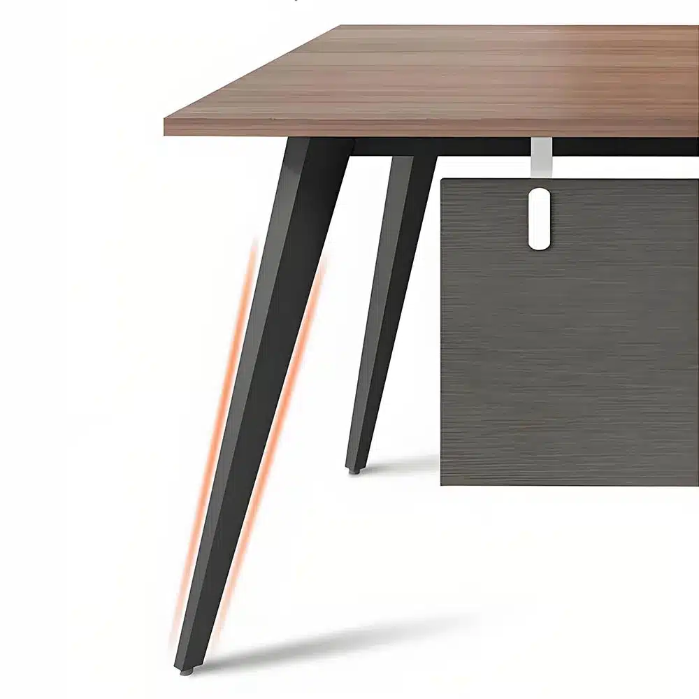 Panel Steel-Wood Manager Desk - Executive Table - image 7