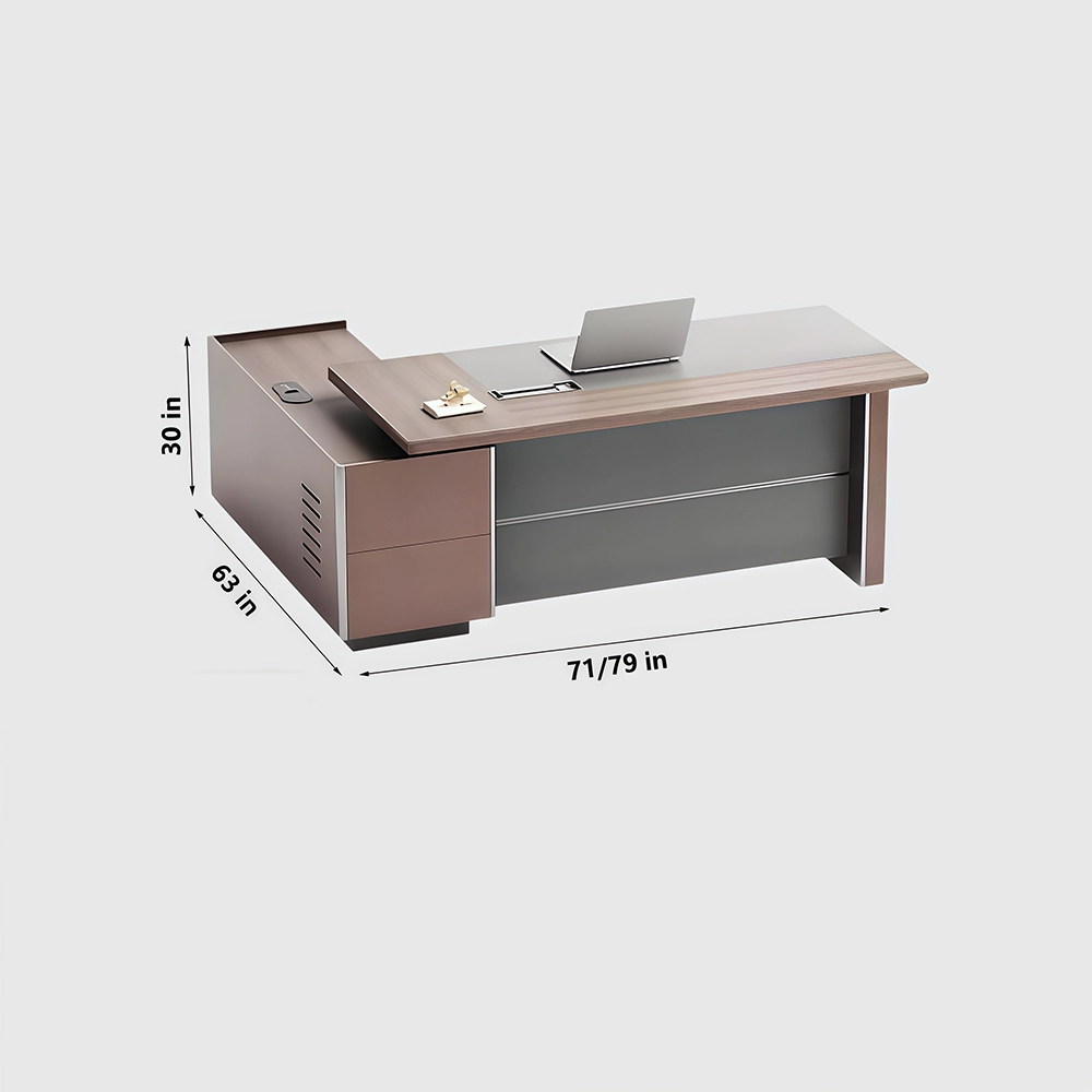 President Desk Simple Modern Office Furniture - image 25