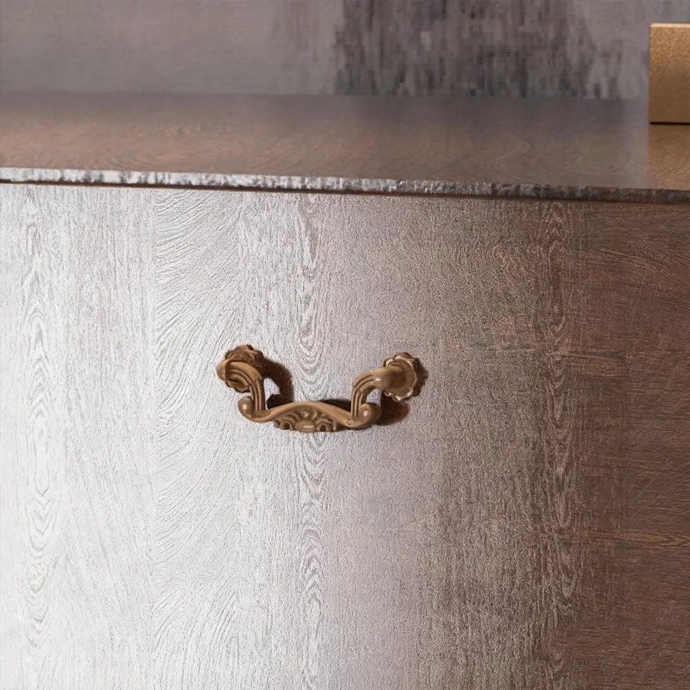Reception Desk With Solid Wood Grain - Maoters - image 3