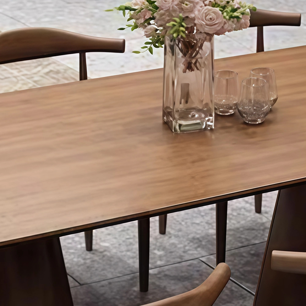 Scandinavian Oval Wood Conference Table - Maoters - image 5