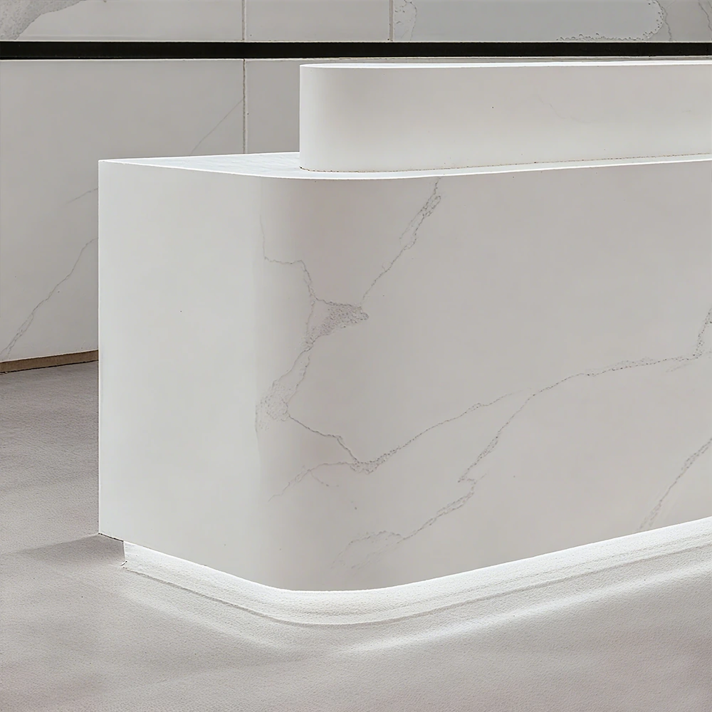 Simple Lacquer Reception Desk - Beauty &amp; Bar - image 4
