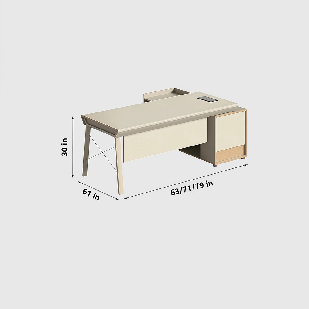 Simple Modern Large High-End Desk - image 13