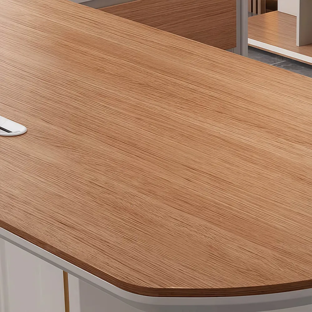 Simple Modern Office High-Grade President Table - image 13