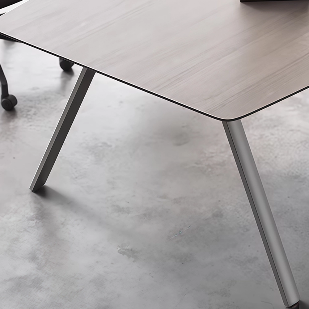 Simple Oval Conference Table Office Desk - image 6