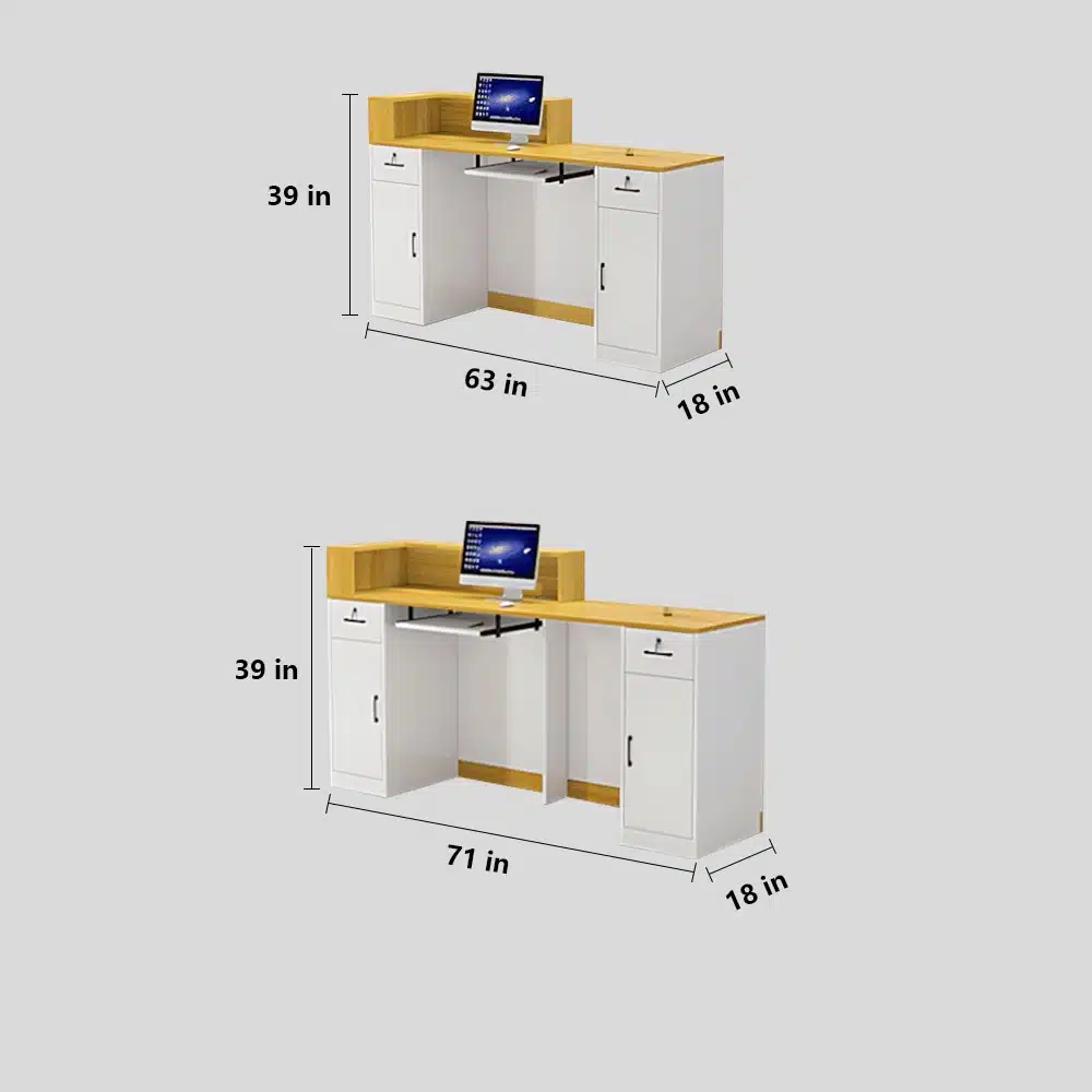 Simple Small Bar Table Cashier Desk - Maoters - image 14