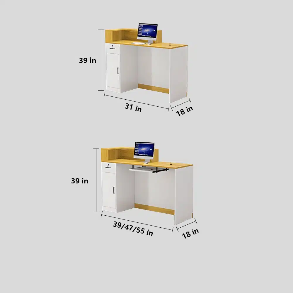 Simple Small Bar Table Cashier Desk - Maoters - image 13