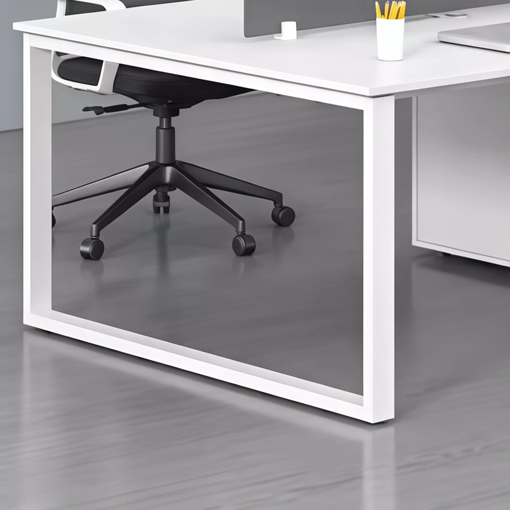 Simple Staff Desk - Free Combo with Lock &amp; Partition - image 4