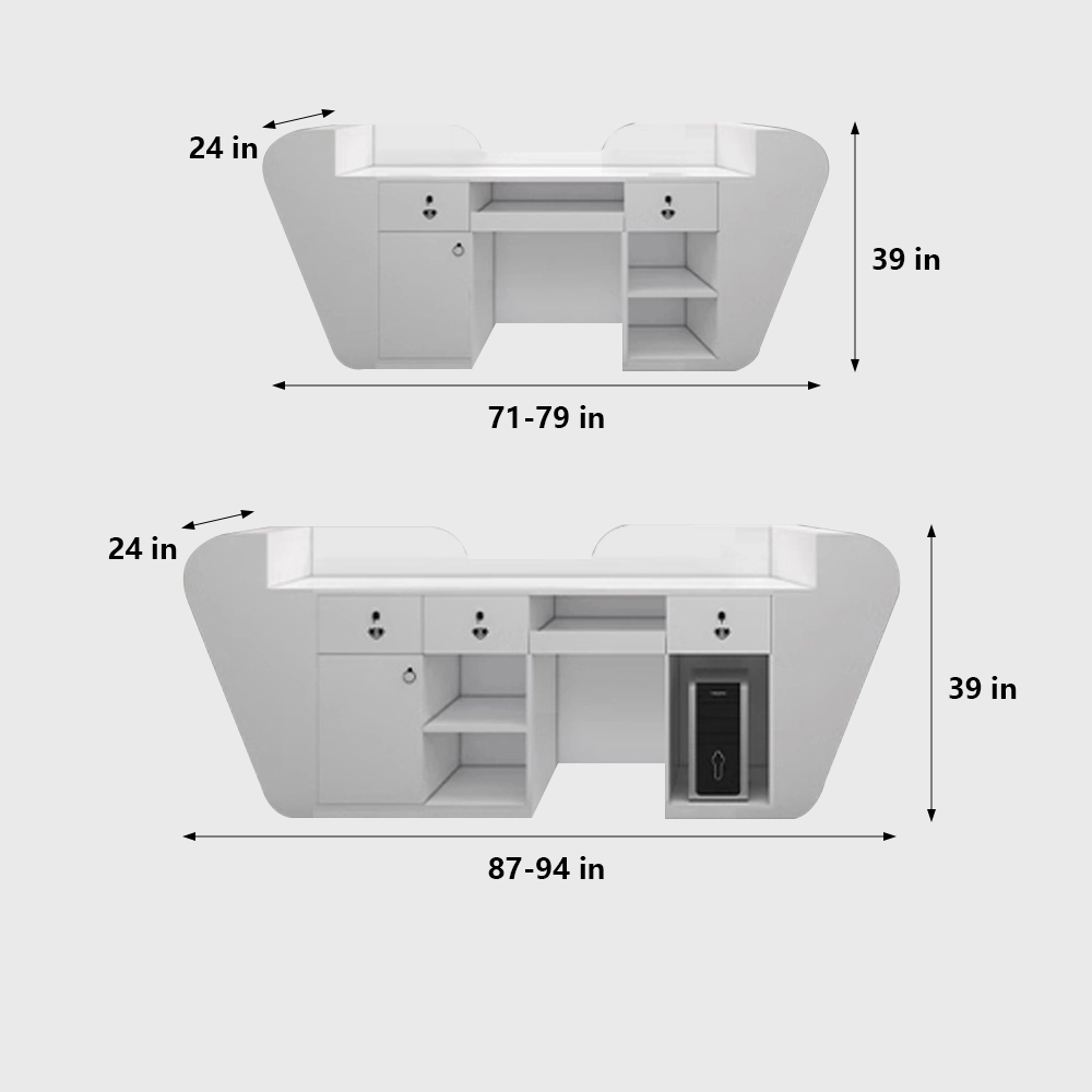 Simple And Unique Retail Front Desk - Maoters - image 7