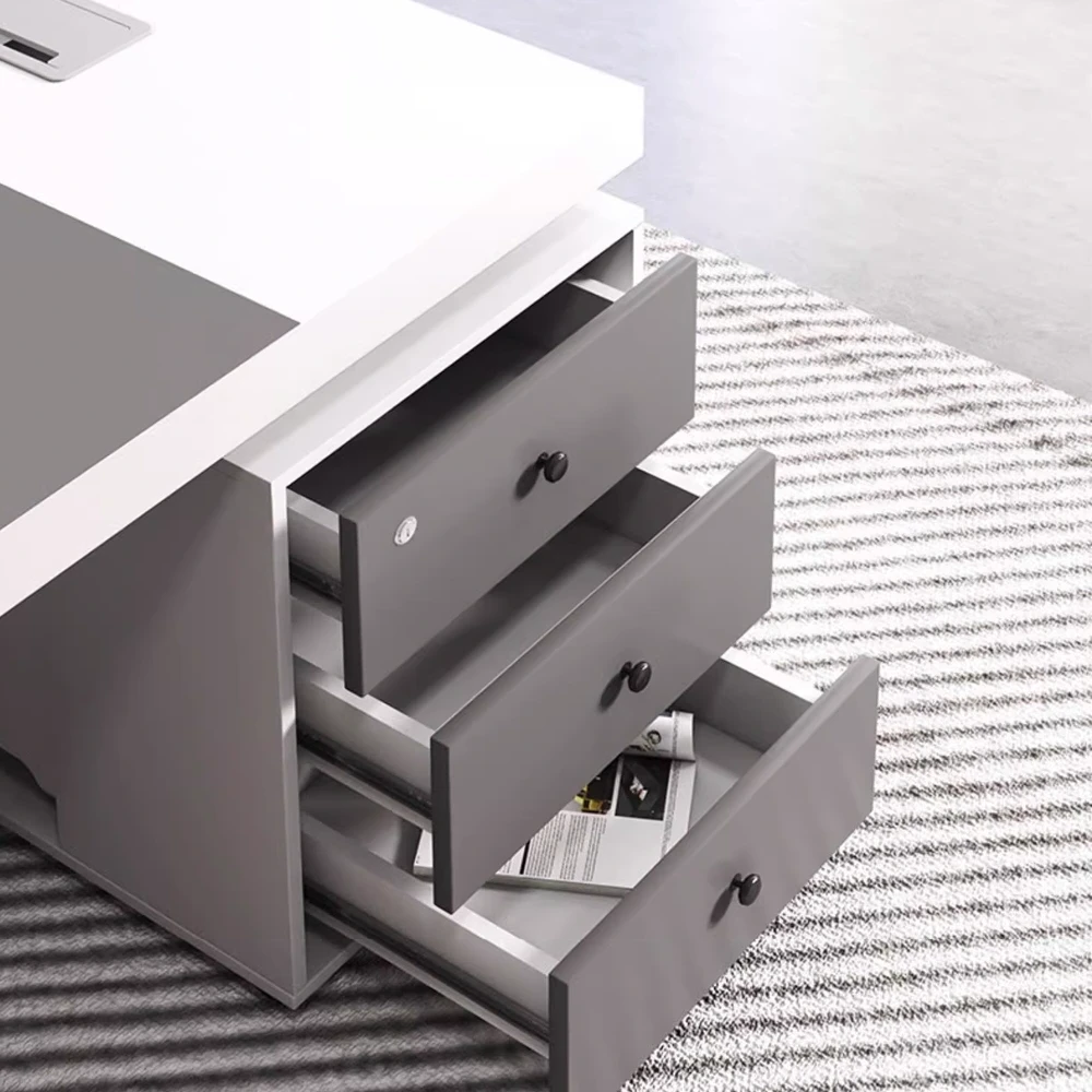 Sleek Modern Desk for Finance Managers &amp; Supervisors - image 11