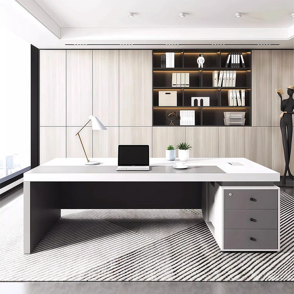 Sleek Modern Desk for Finance Managers &amp; Supervisors - image 9