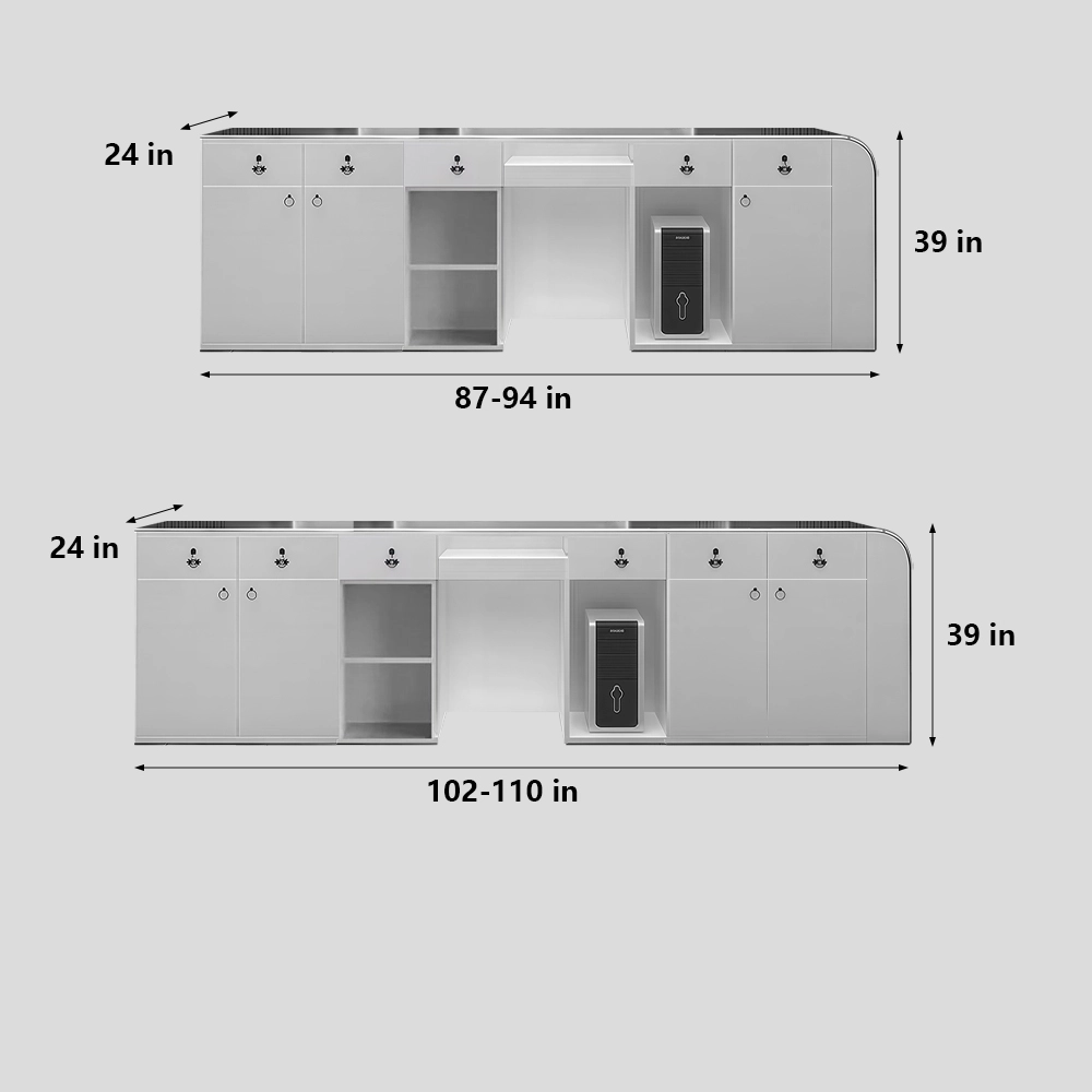 Modern Design Reception Desk - Maoters - image 3