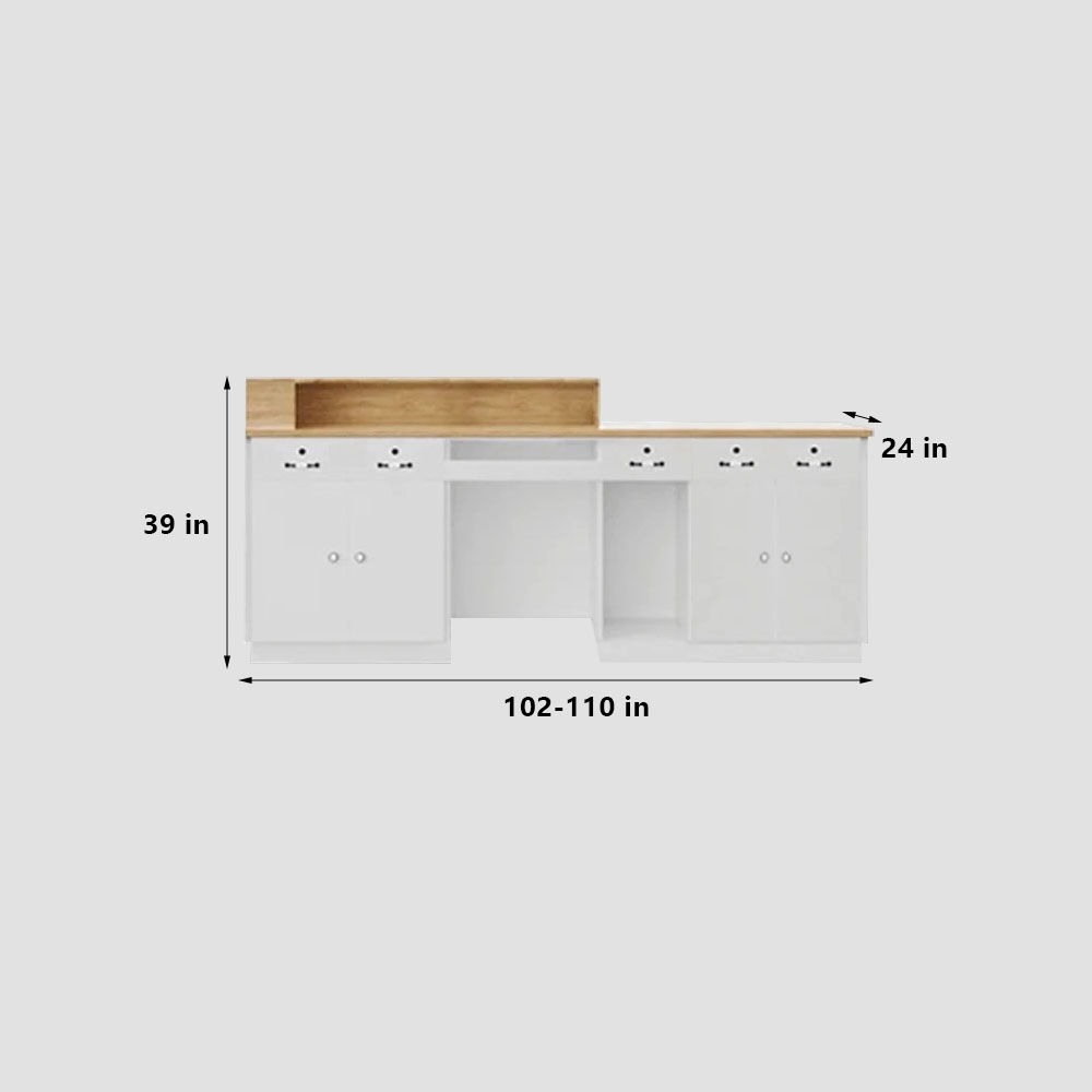 Modern Front Cashier Counter For Retail Store - image 8