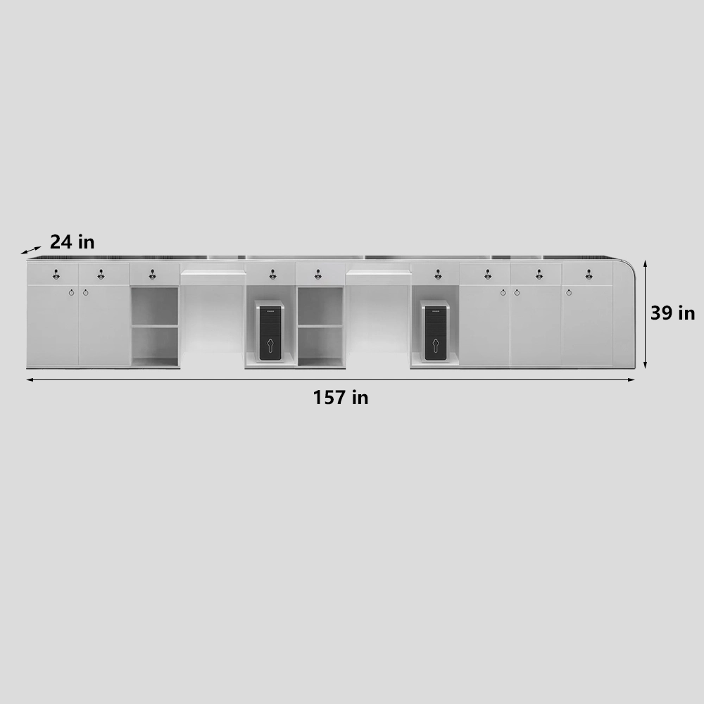 Modern Design Reception Desk - Maoters - image 5