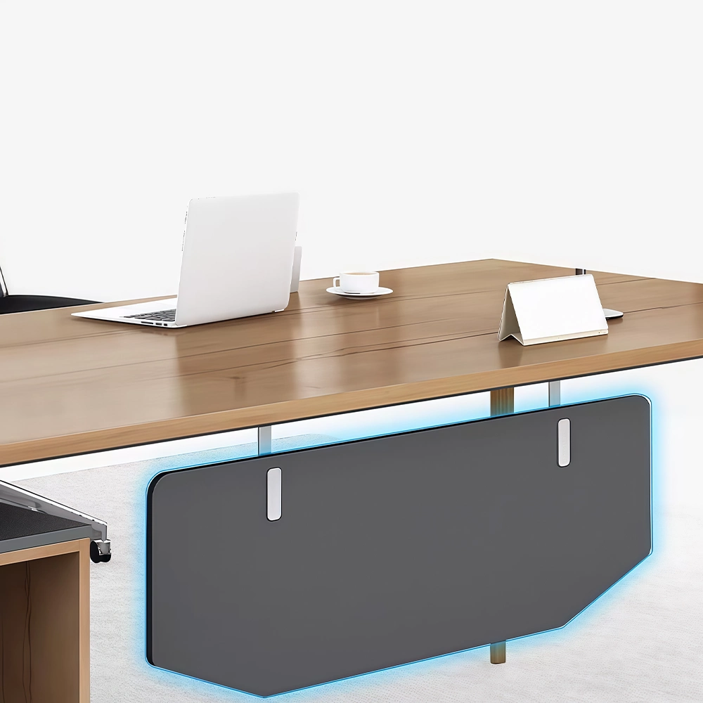 Stylish Solid Wood Executive Desk - image 10