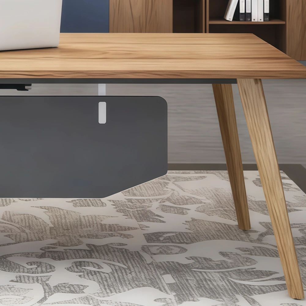 Stylish Solid Wood Executive Desk - image 12