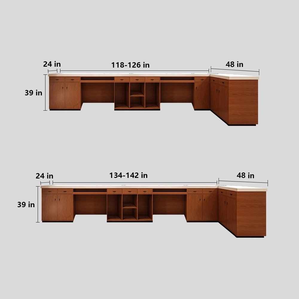Vintage-style Bar Reception Desk - image 4
