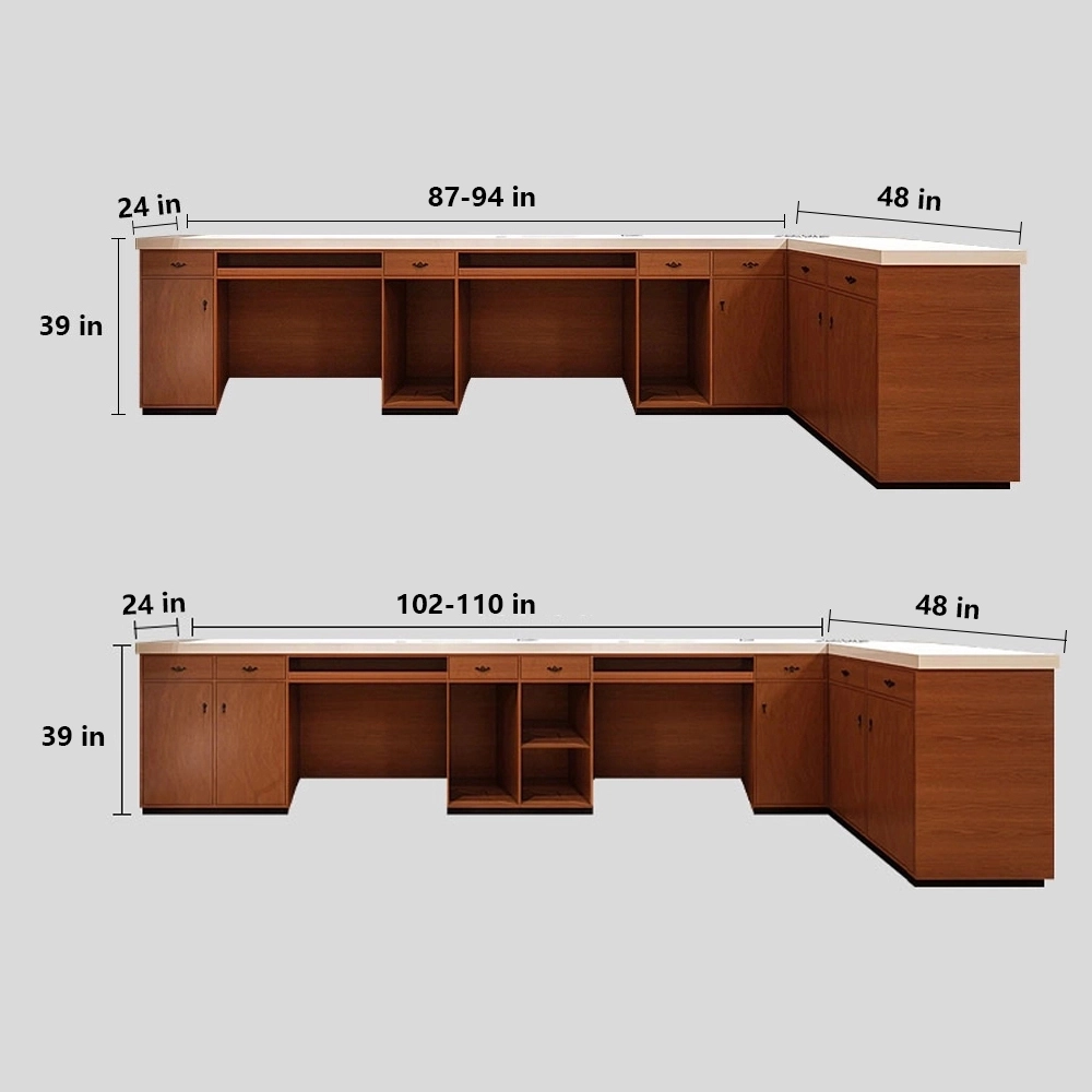 Vintage-style Bar Reception Desk - image 3