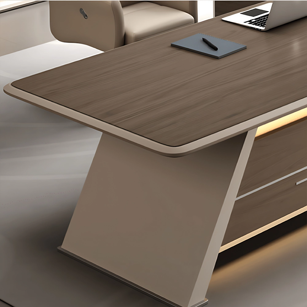 Minimalist Executive Desk with Storage - image 15