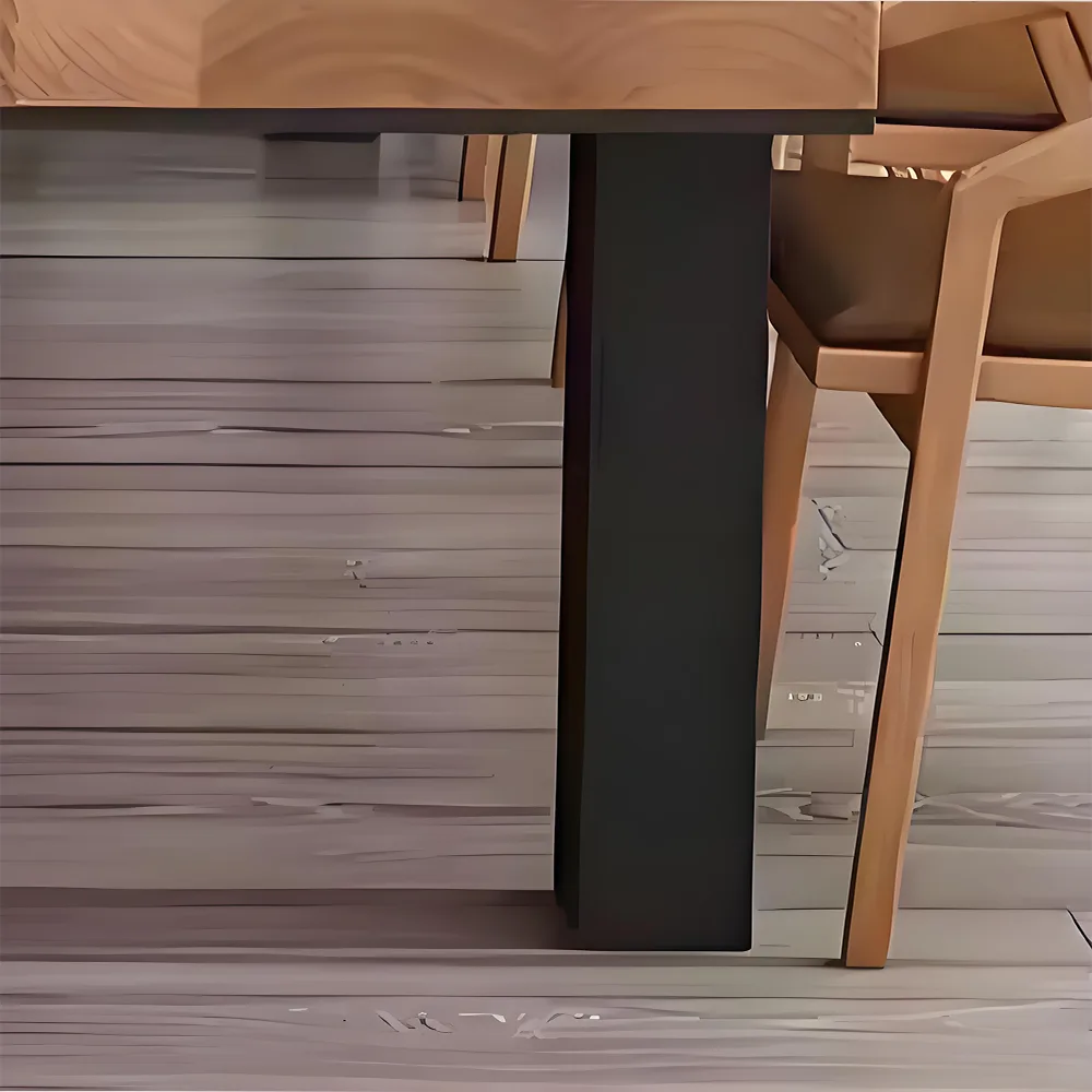 Nordic Simplicity Solid Wood Office Conference Table - Maoters - image 4