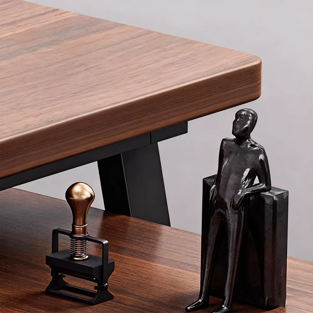 Compact &amp; Simple Computer Desk for Senior Management - image 11