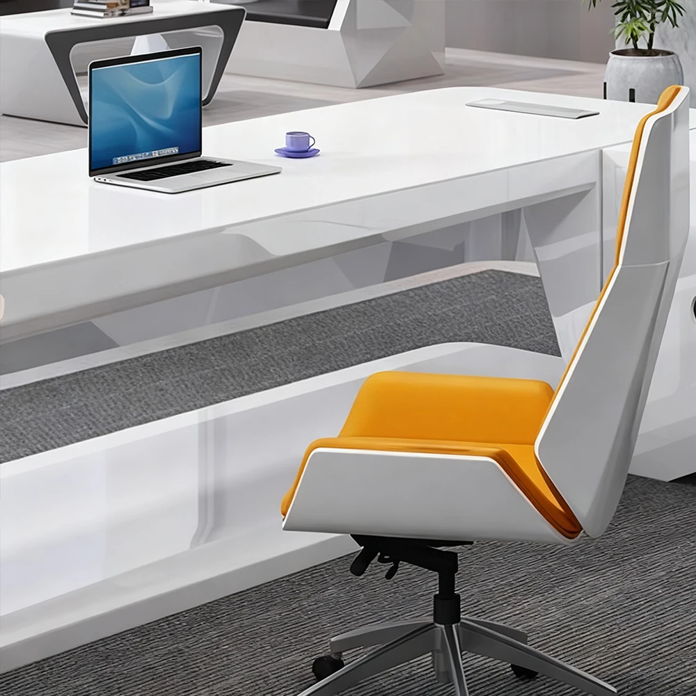 Innovative  Stylish Lacquered Executive Desk - image 14