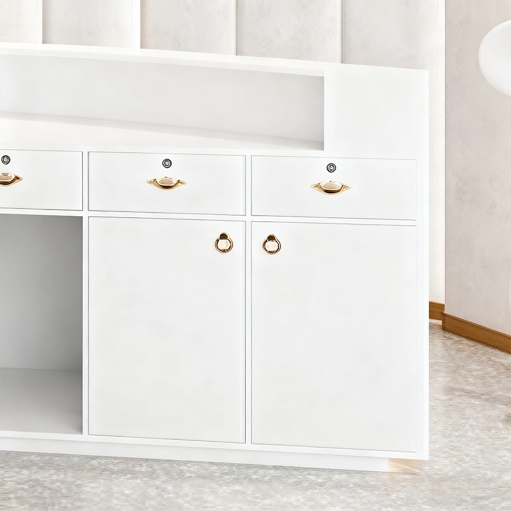 Simple Modern Round Bar Cashier Table - Maoters - image 9