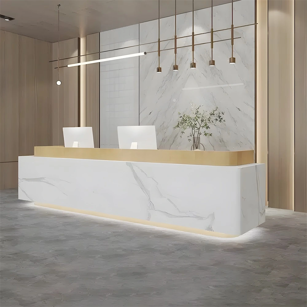 Baked Paint Reception Counter - Maoters - image 2