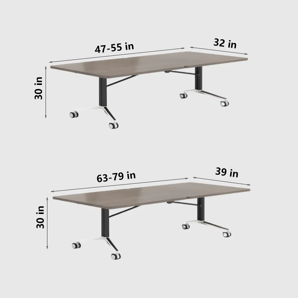 Mobile Expandable Folding Conference Table - image 5