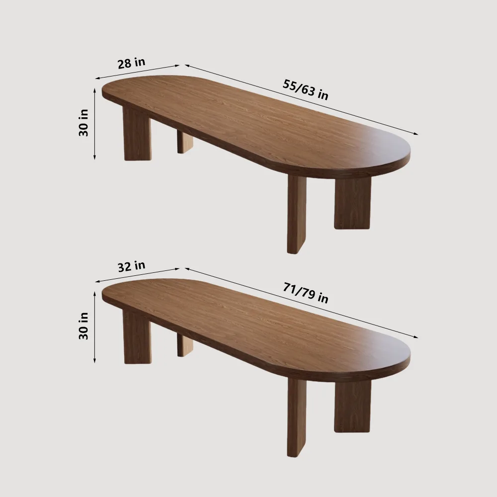 Modern Wood Conference Table - Maoters - image 6