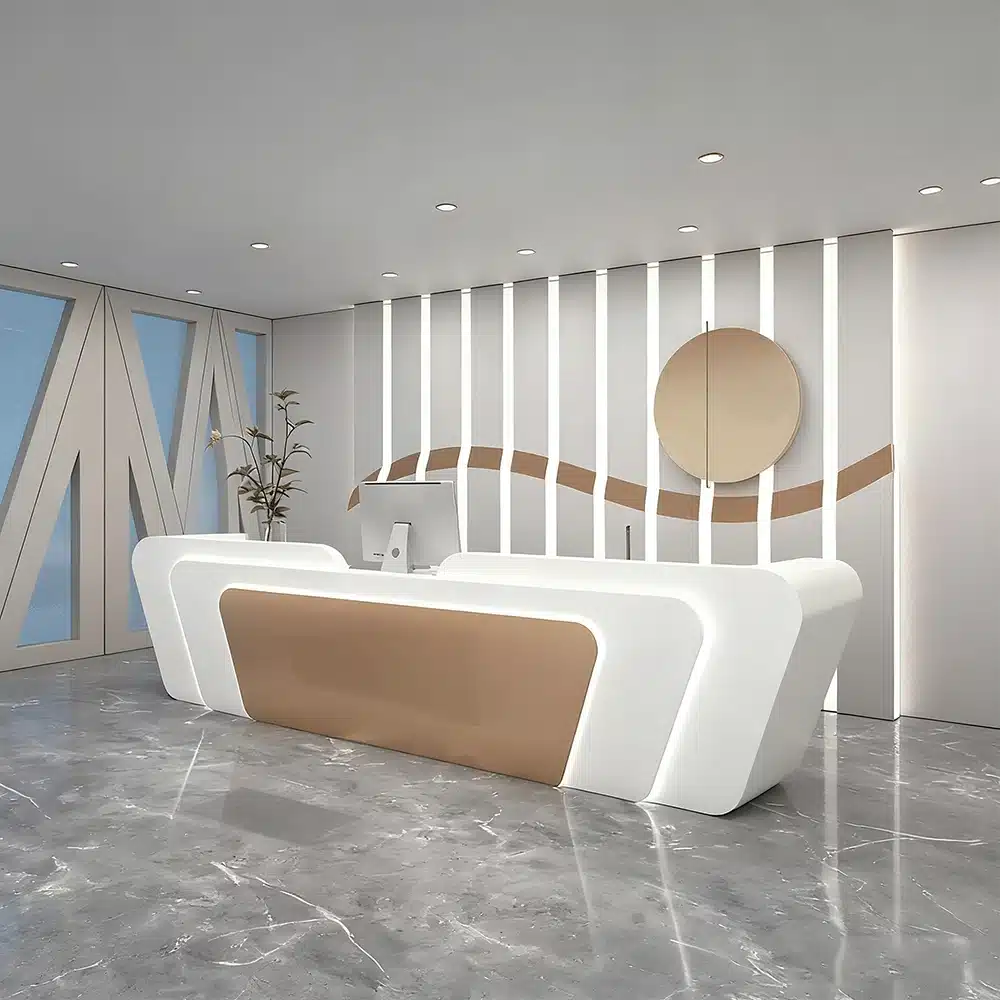 Simple And Unique Retail Front Desk - Maoters - image 3