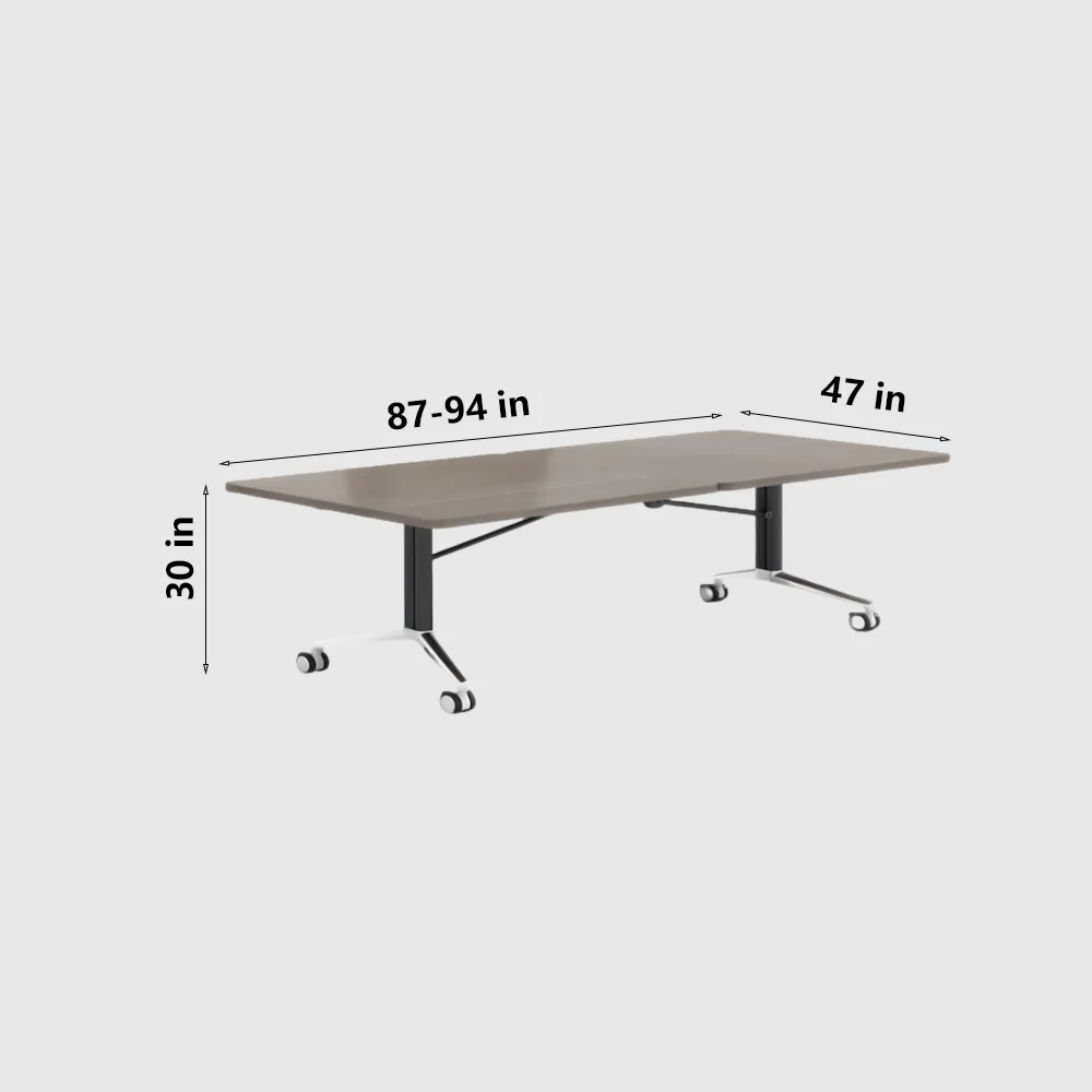 Mobile Expandable Folding Conference Table - image 6