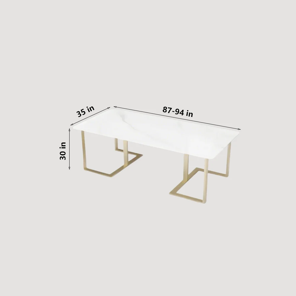 Nordic Minimalist Conference Table - image 8