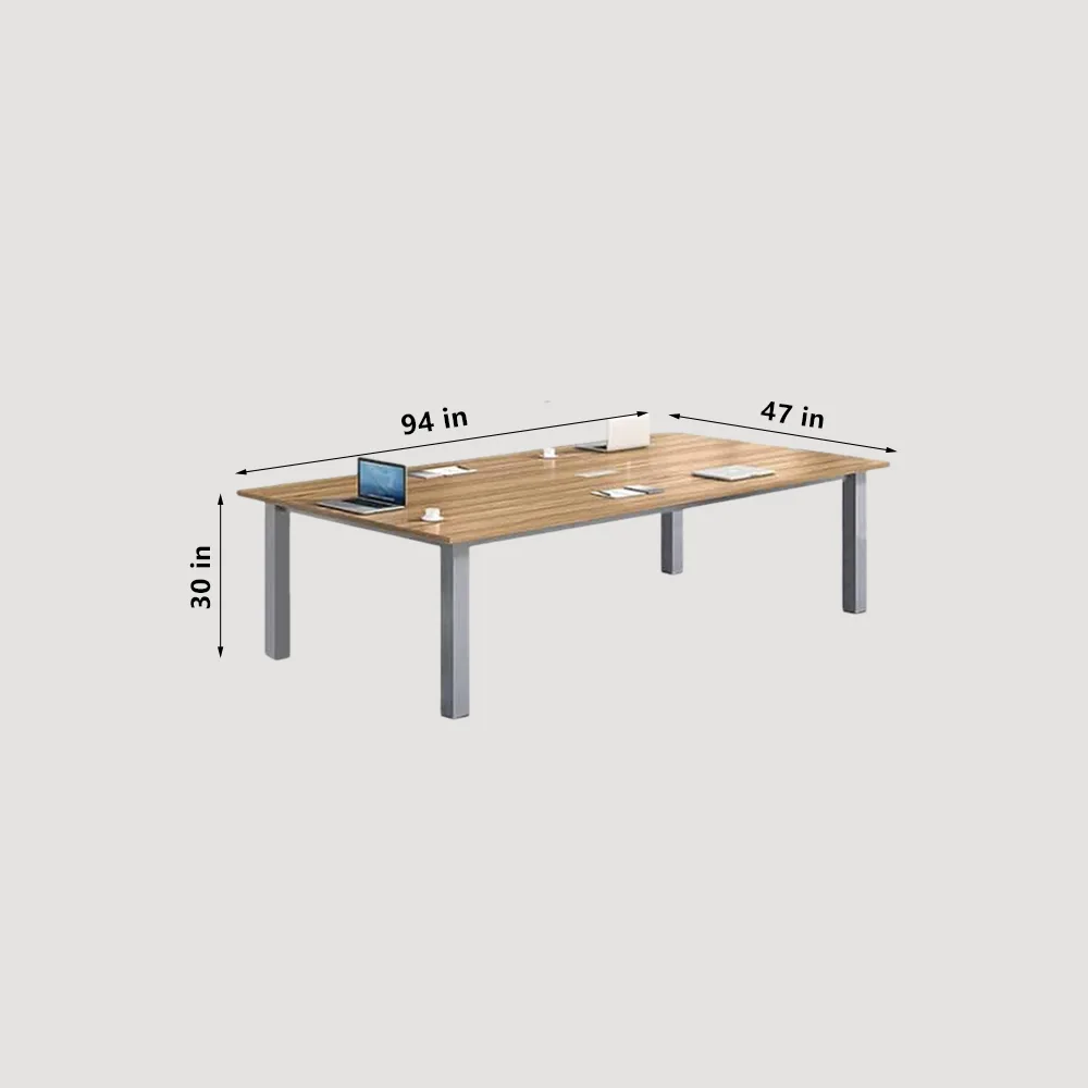 Modern Training Table Rectangular Desk - image 7
