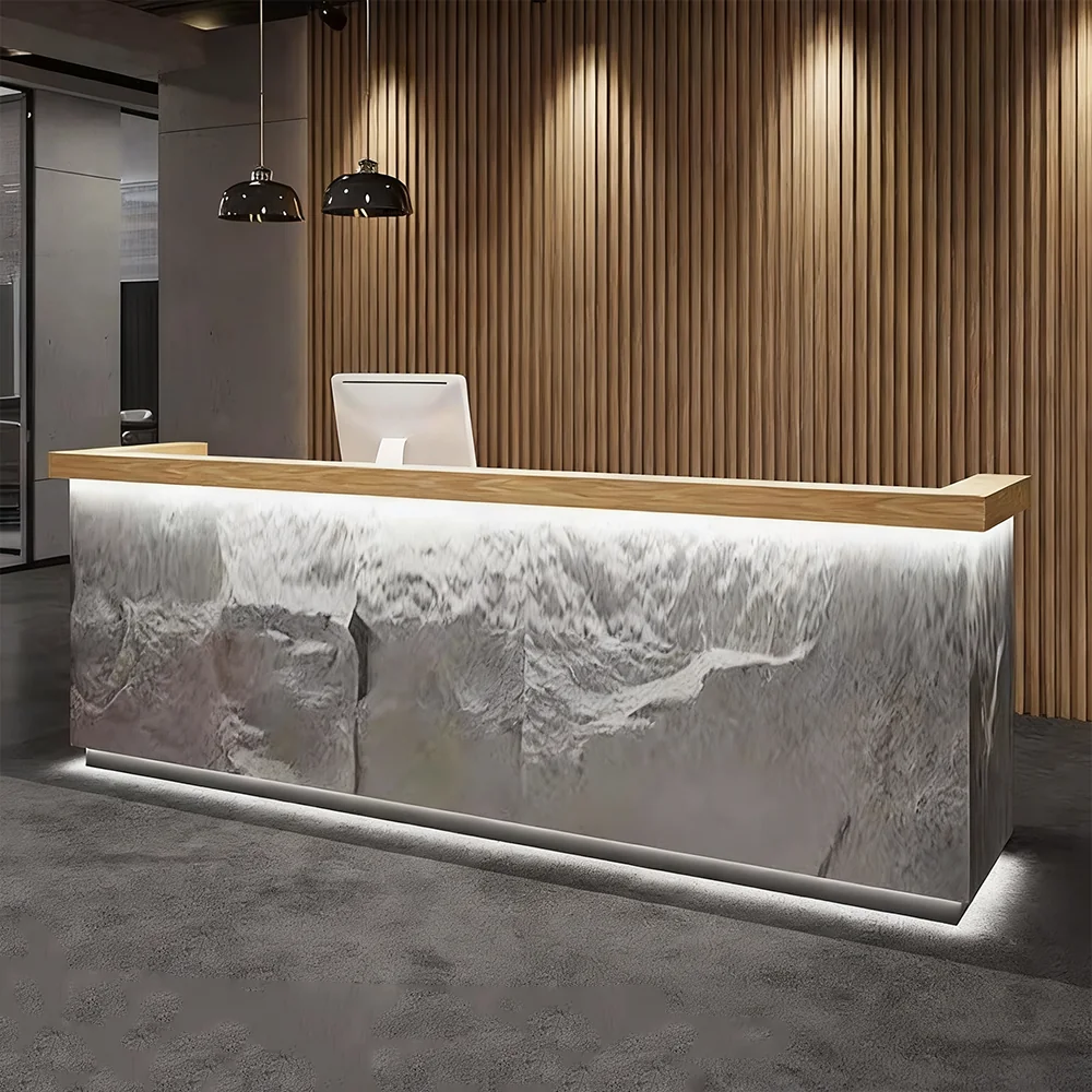 Vintage Imitation Stone Desk - Maoters - image 4