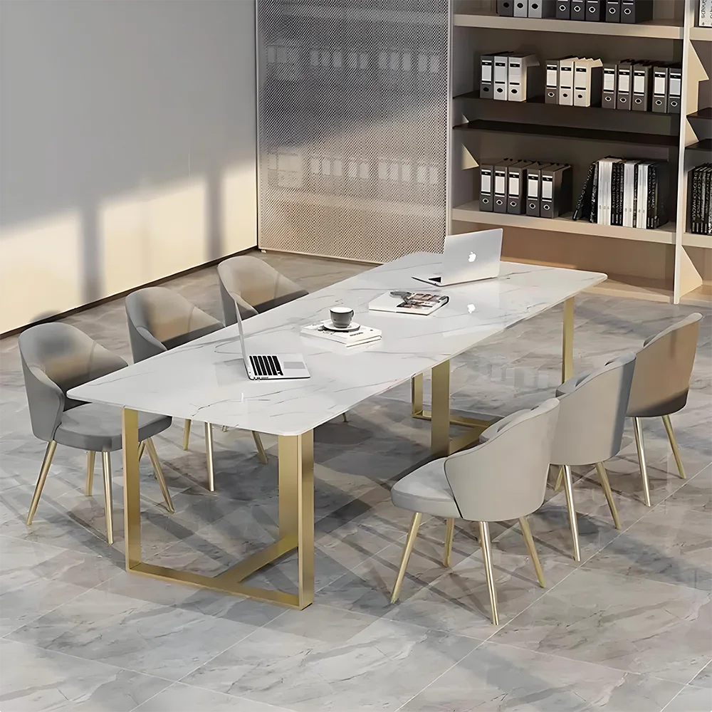 Nordic Minimalist Conference Table - image 3