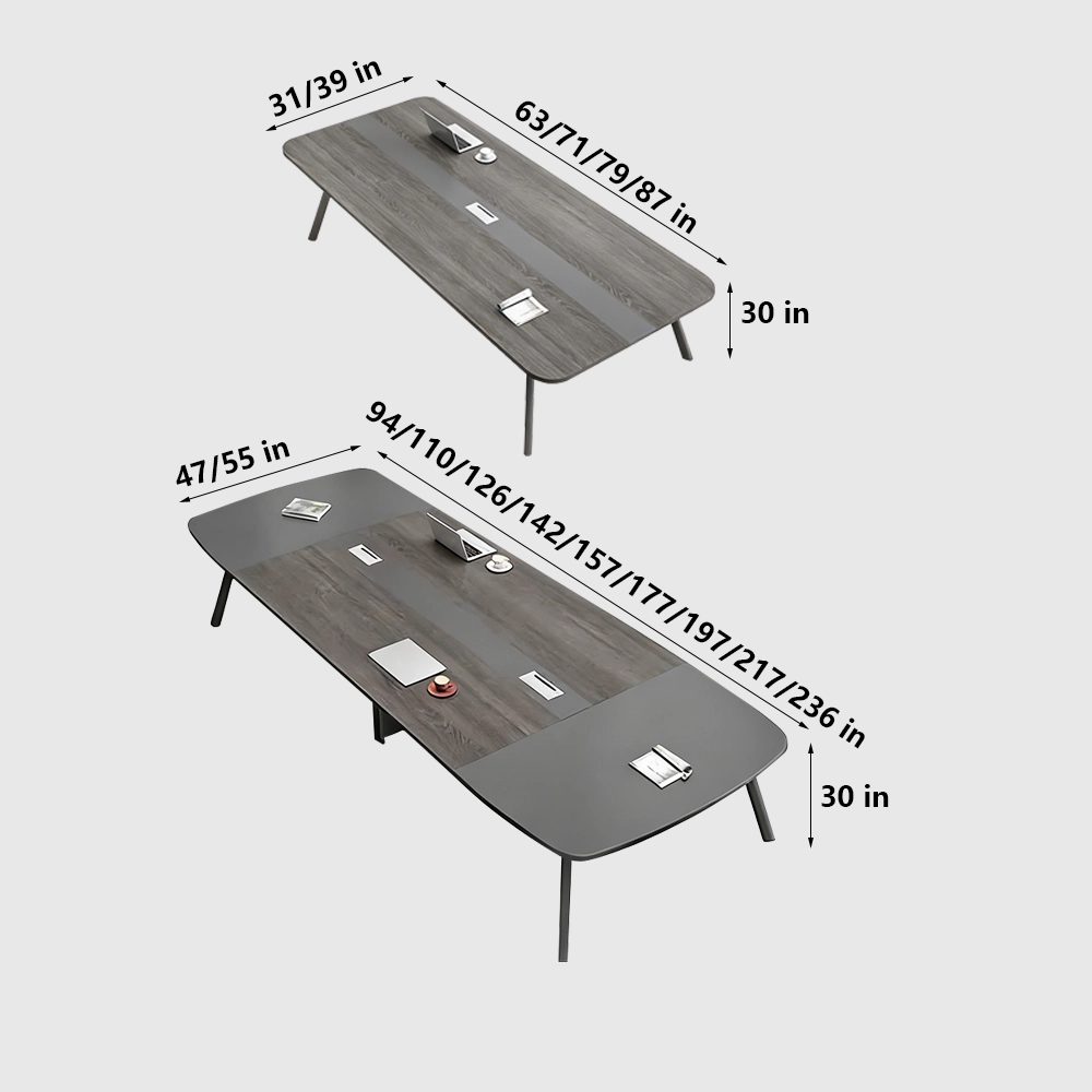 Conference Table with Socket Holes - Maoters - image 6
