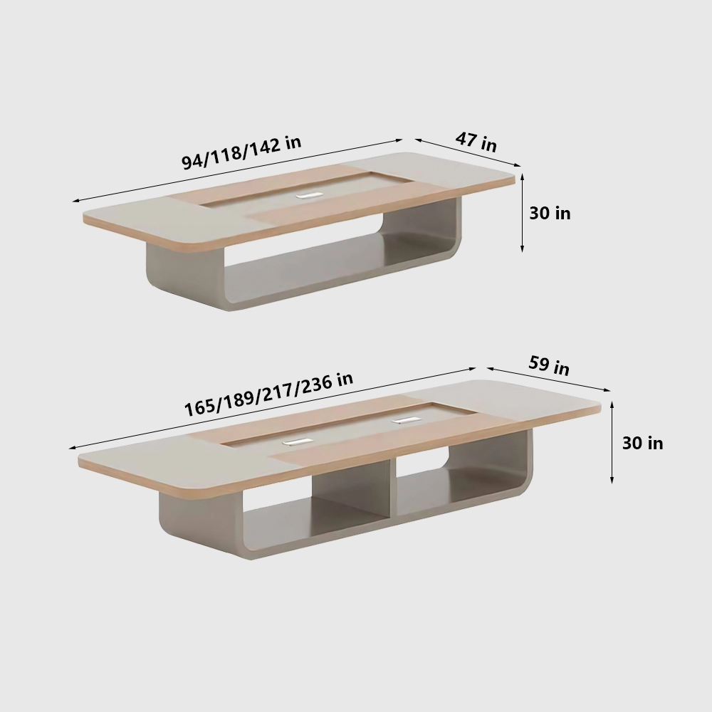 Efficient Modern Oval Conference Table - image 6