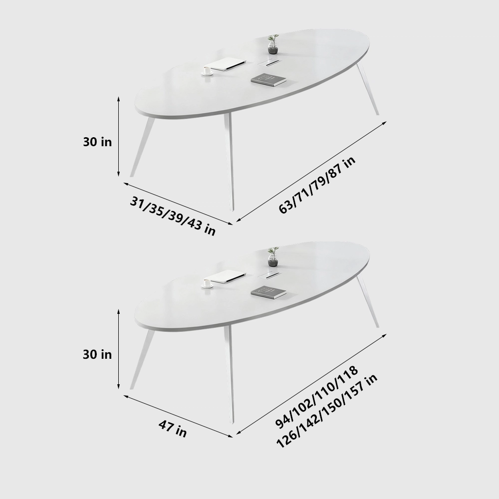 Stylish Oval Conference Table - Perfect for Meetings - image 5