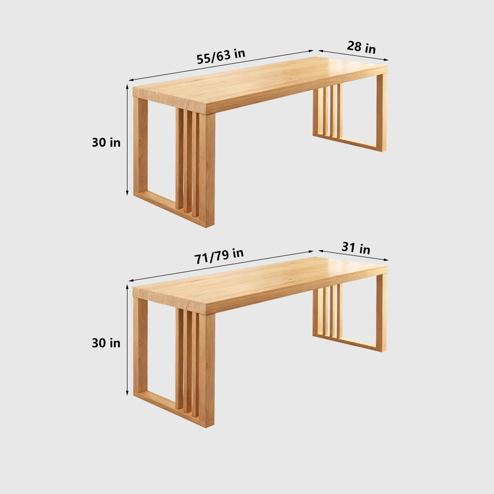 Luxurious Solid Wood Conference Table - image 7