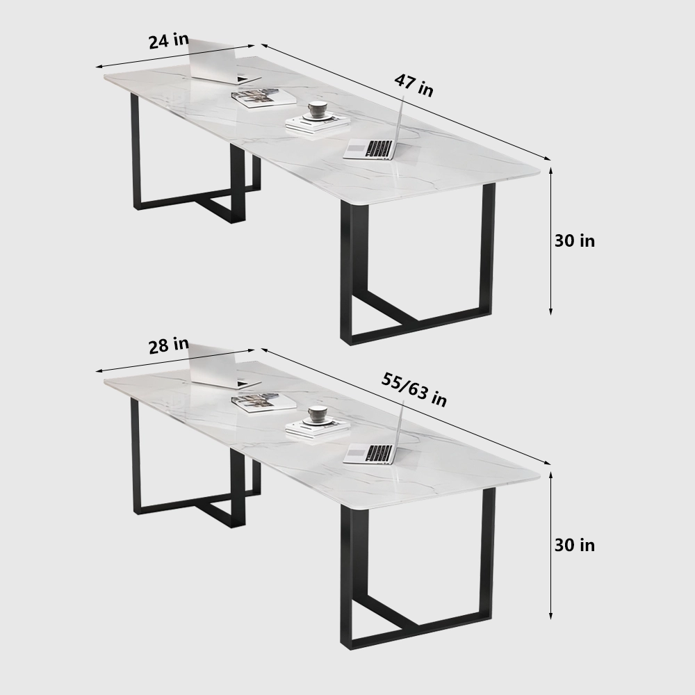 Stylish Marble Conference Table – Office Desk - image 7