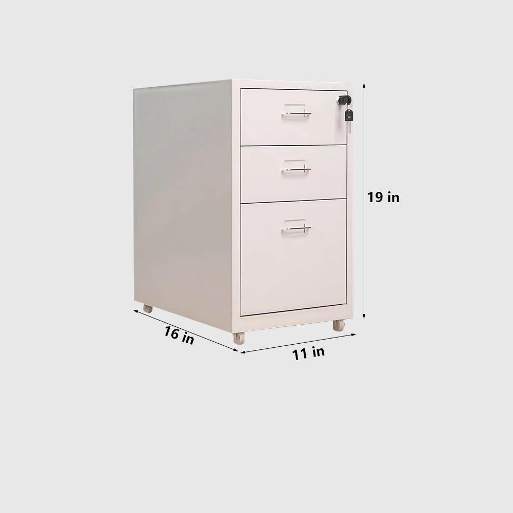 Metal Office Cabinet with Lockable Drawers - image 6