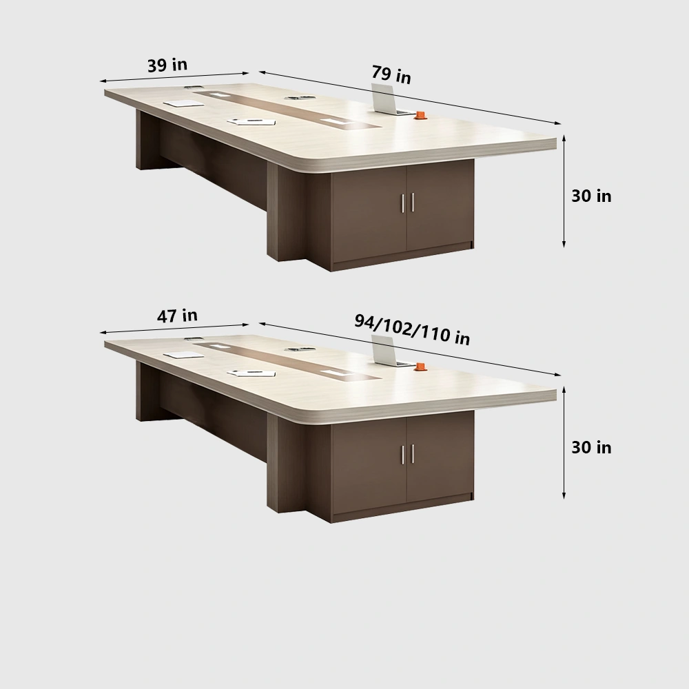 Large Minimalist Negotiation Table - Maoters - image 7