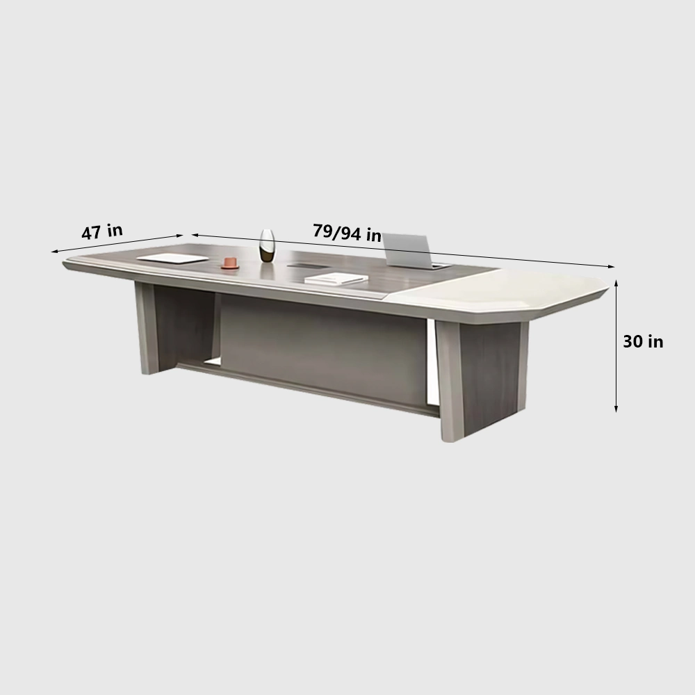 Light Luxury Lacquered Conference Table - Long Table - image 9